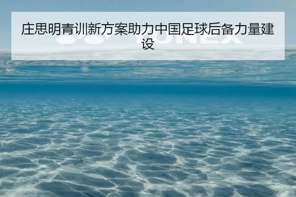庄思明青训新方案助力中国足球后备力量建设